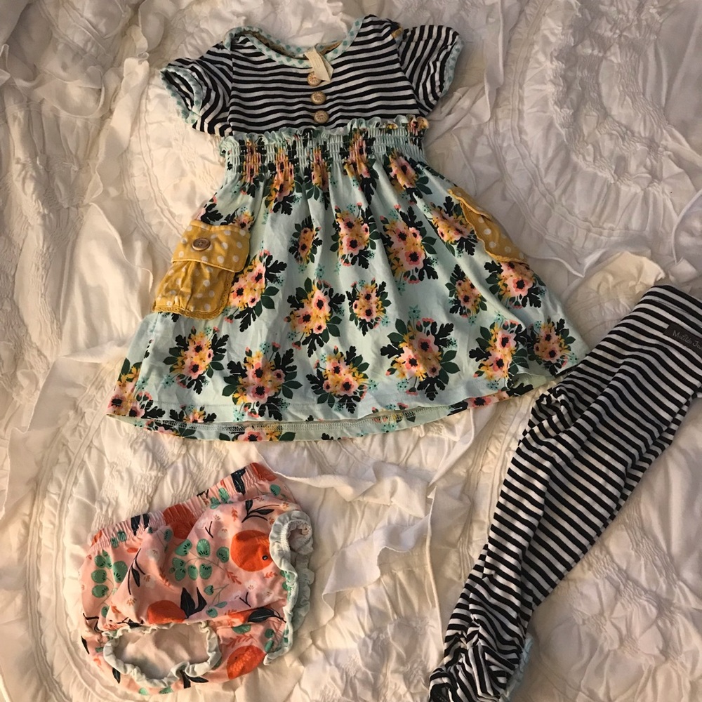 18/24 months and 2T Matilda Jane Cotton Stems